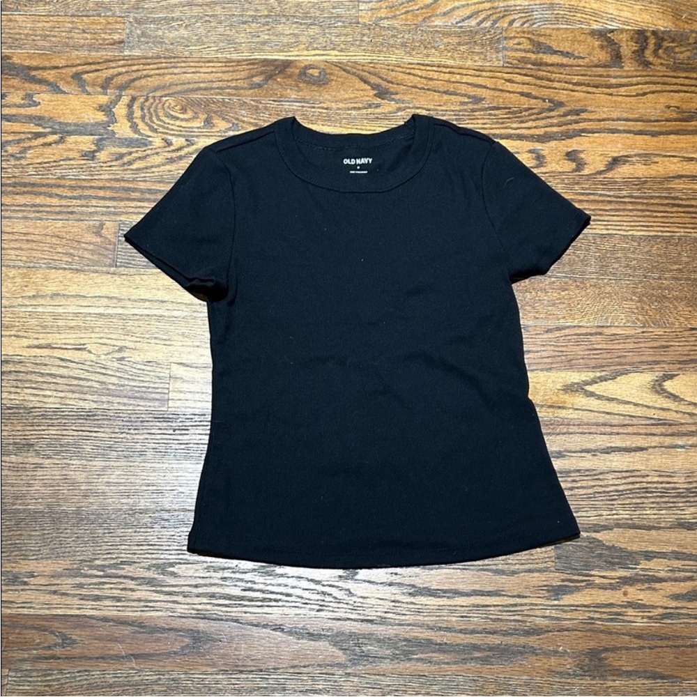 Old Navy Black Short Sleeve Tee